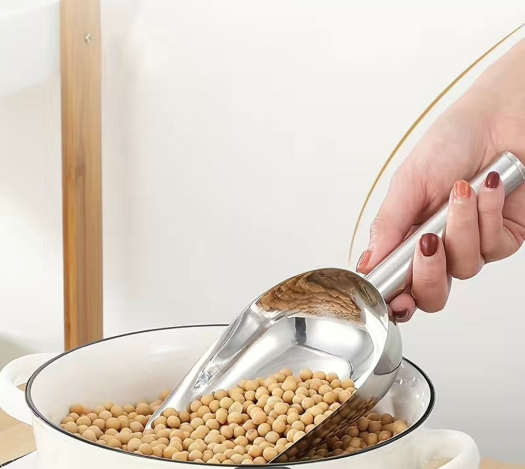 food scoop stainless steel