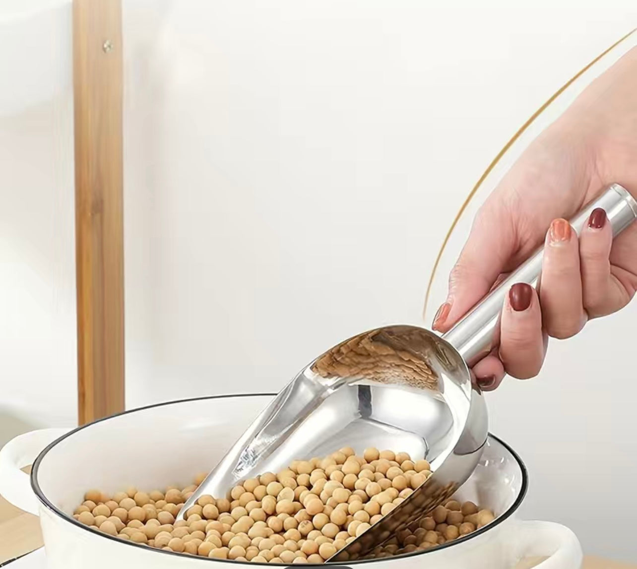 food scoop stainless steel