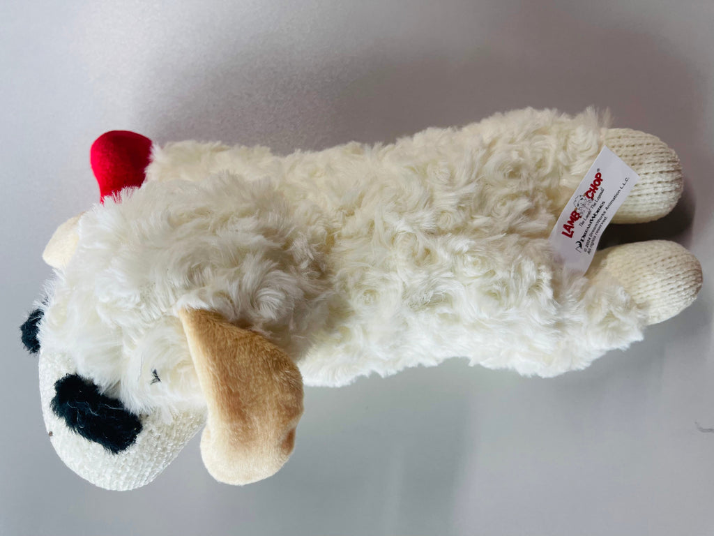 lamb chop dog toy squeaker