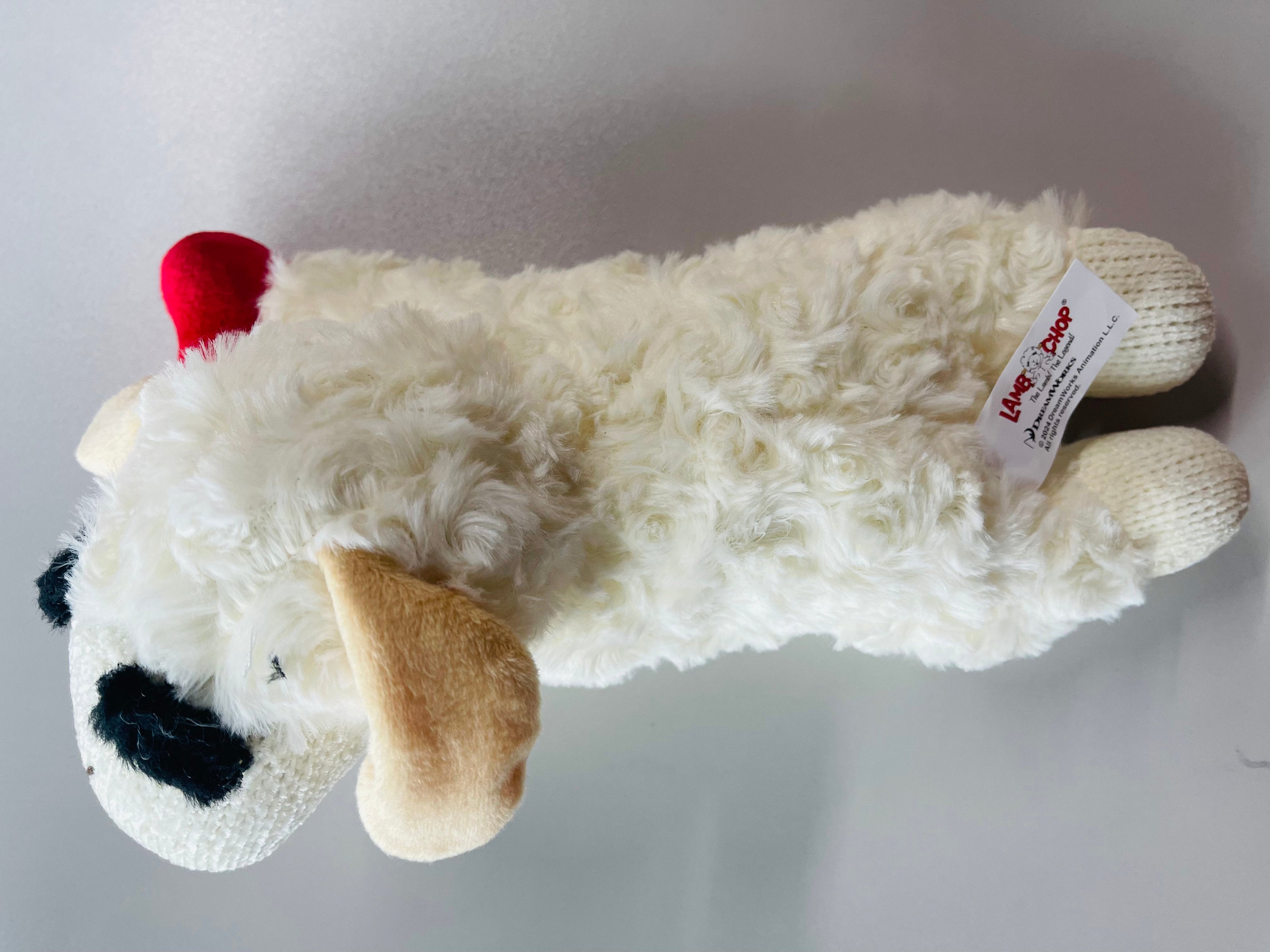 lamb chop dog toy squeaker
