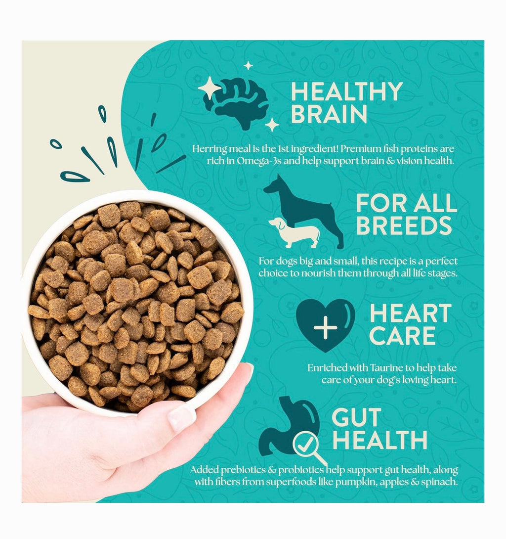 Earthborn Coastal Catch Dry Dog Food 4 Pound
