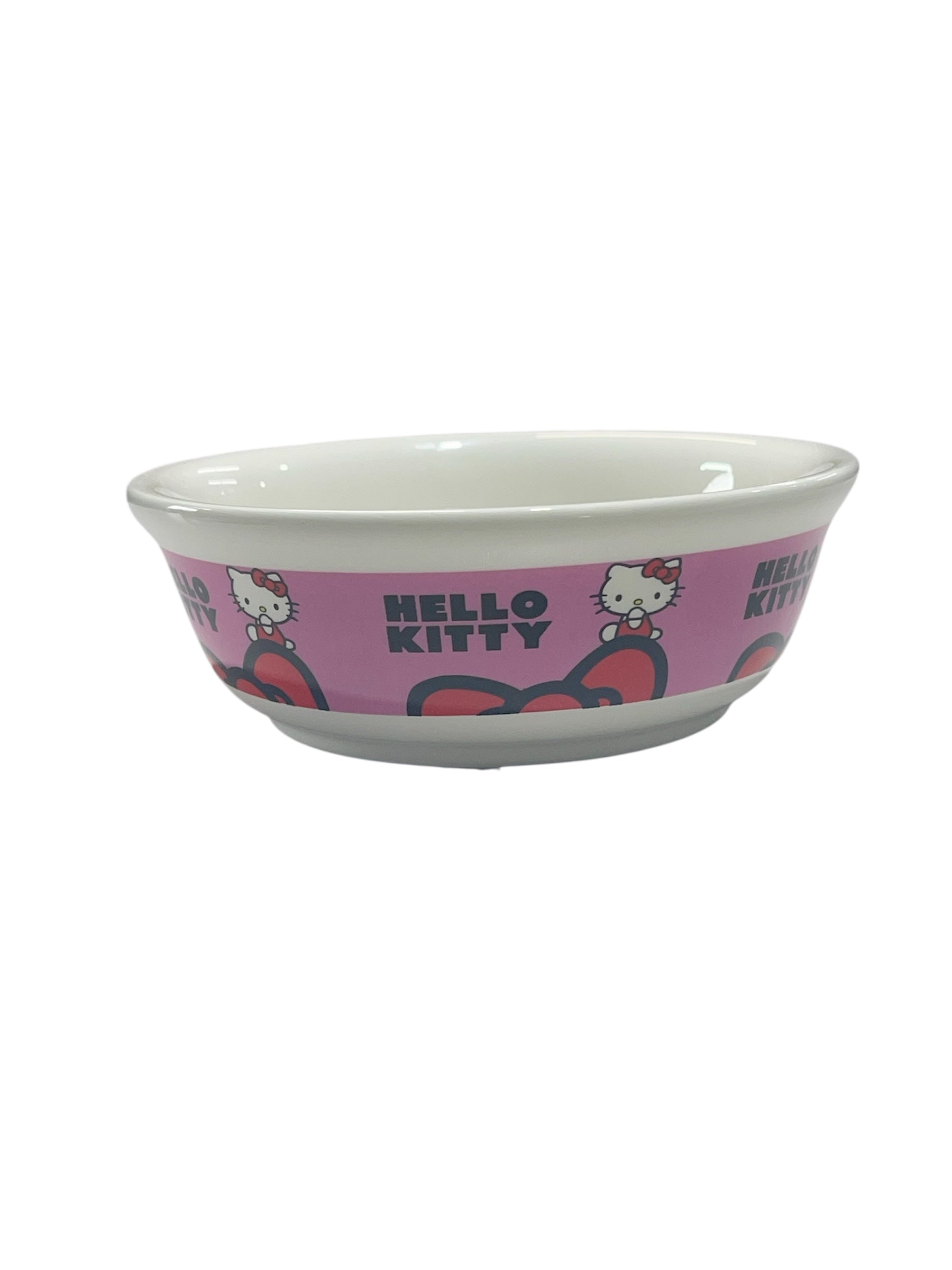 hello kitty cat bowl 5 in w 2 in h